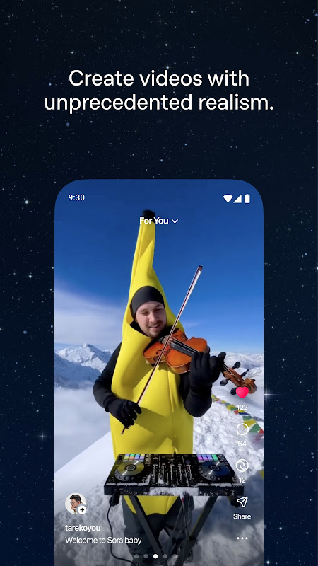 Sora by OpenAI screenshot