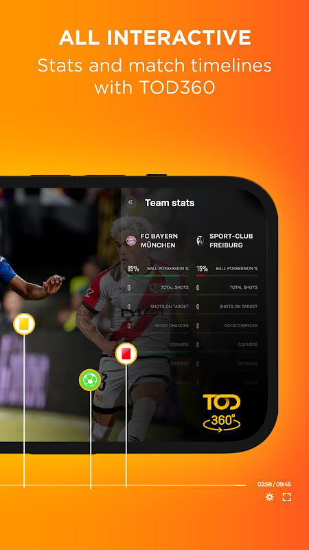 TOD – Sports & Entertainment screenshot