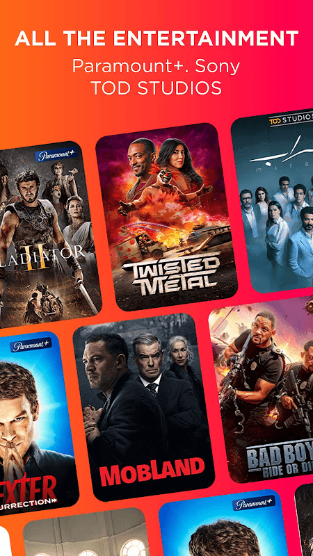 TOD – Sports & Entertainment screenshot