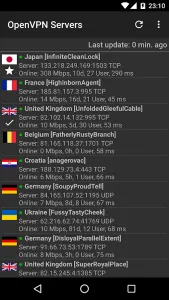 VPN Servers screenshot 1