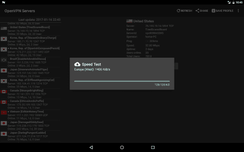 VPN Servers screenshot 8