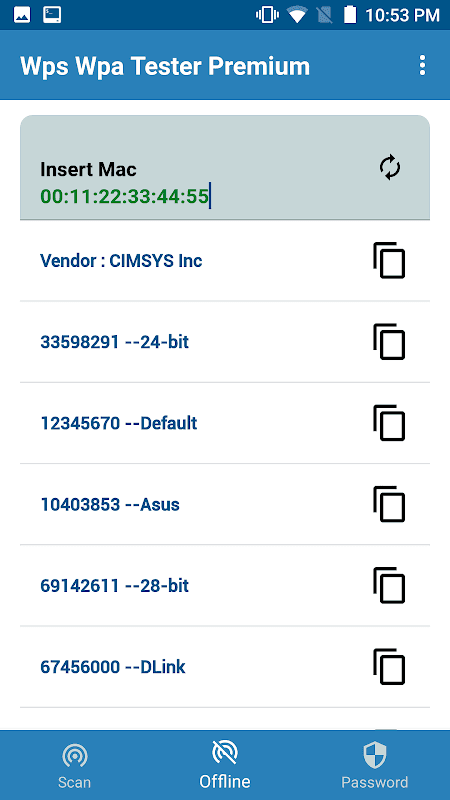 Wps Wpa Tester Premium screenshot