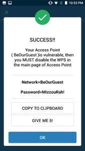 Wps Wpa Tester Premium screenshot 5