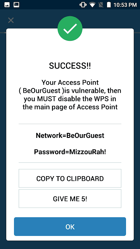 Wps Wpa Tester Premium screenshot
