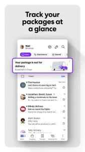 Yahoo Mail screenshot 1