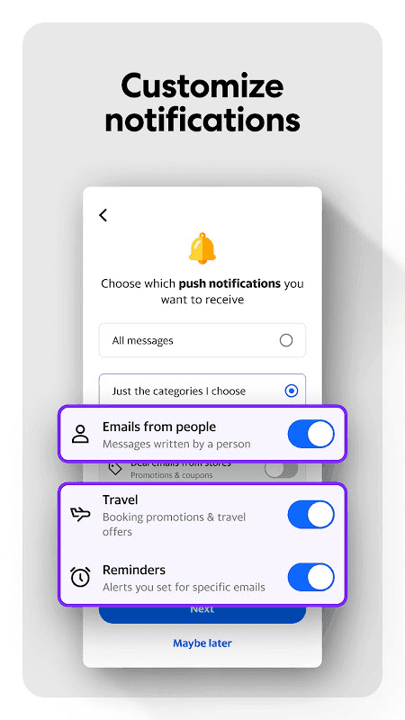 Yahoo Mail screenshot