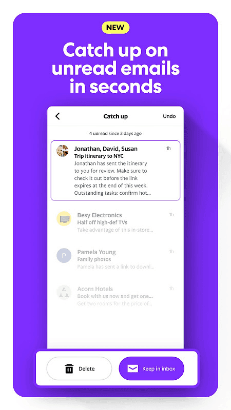 Yahoo Mail screenshot