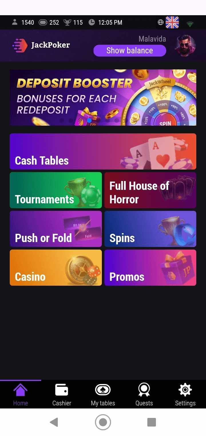 JackPoker screenshot