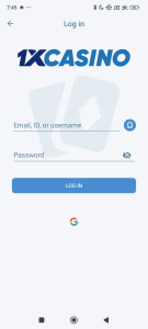 1xcasino screenshot 1