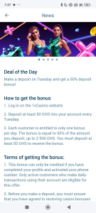 1xcasino screenshot 8