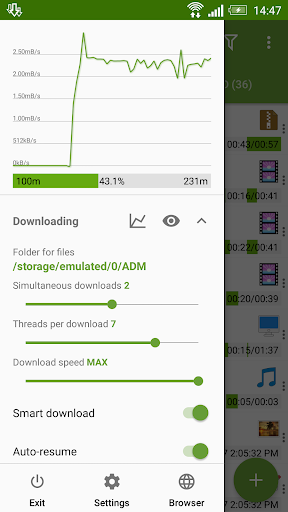 Advanced Download Manager screenshot