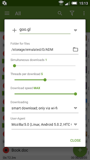 Advanced Download Manager screenshot