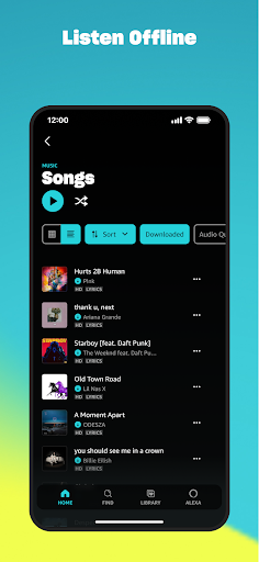 Amazon Music screenshot