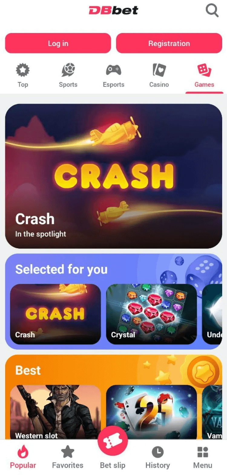 DBbet screenshot