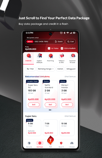 MyTelkomsel – Buy Internet screenshot