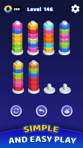 Nut Sort Color - Sorting Games screenshot