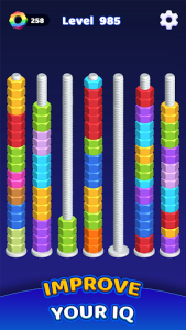 Nut Sort Color - Sorting Games screenshot 4