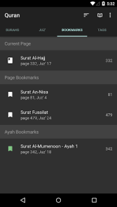 Quran for Android screenshot 3