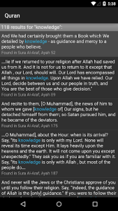 Quran for Android screenshot 8