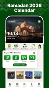 Ramadan Calendar & Time Table screenshot 1