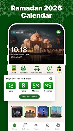 Ramadan Calendar & Time Table screenshot
