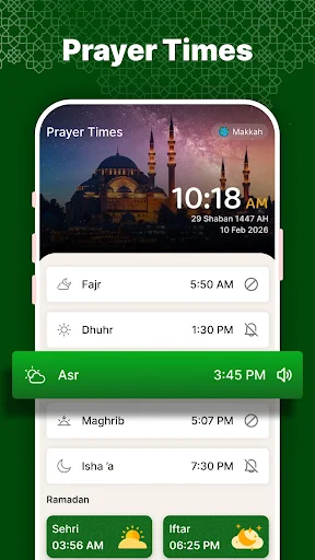 Ramadan Calendar & Time Table screenshot