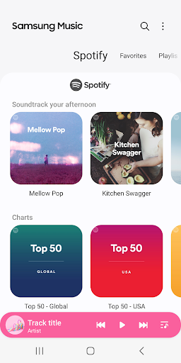 Samsung Music screenshot