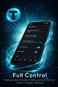 TDM: Files Download Manager screenshot 3