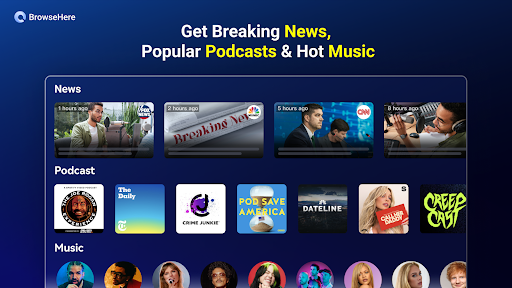 Browser TV Web - BrowseHere screenshot 15