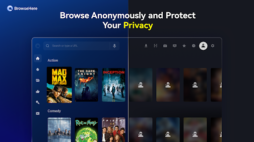 Browser TV Web - BrowseHere screenshot 2