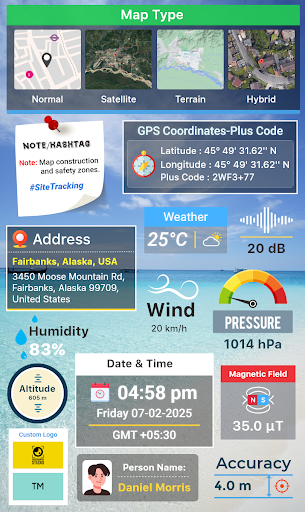 GPS Map Camera screenshot