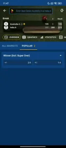 Mostbet screenshot 8