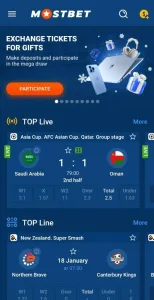 Mostbet screenshot 9