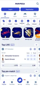Paripesa screenshot 4