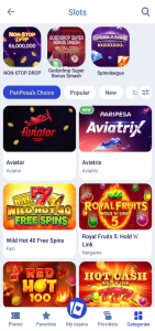 Paripesa screenshot 5