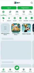 22Bet screenshot 1