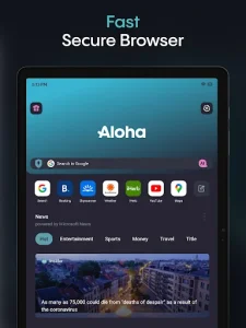Aloha Browser screenshot 7
