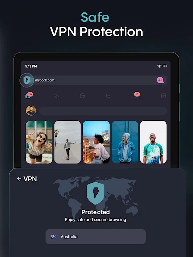 Aloha Browser screenshot
