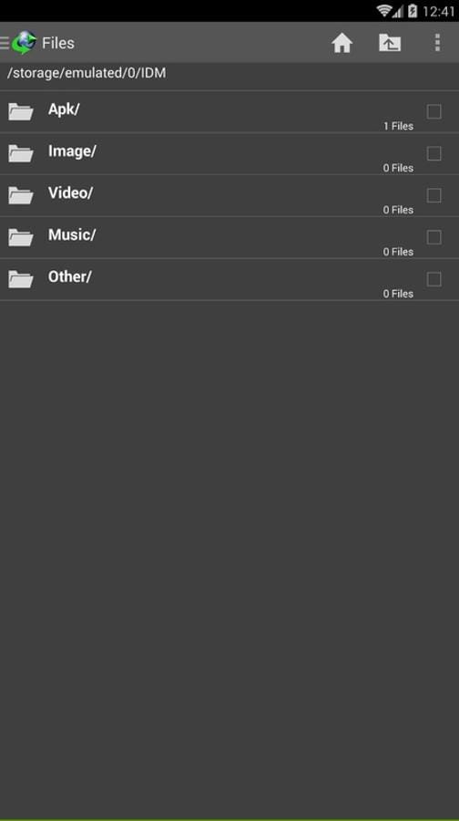 IDM screenshot