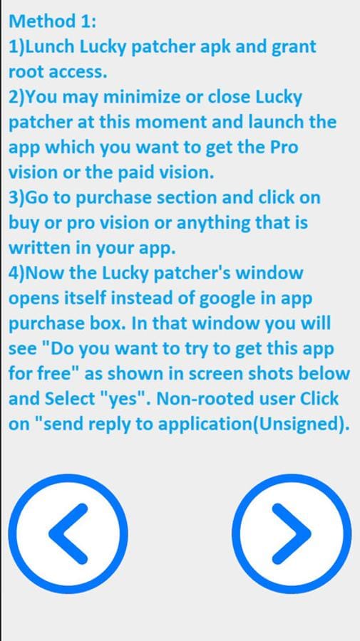 Lucky Patcher Tips screenshot