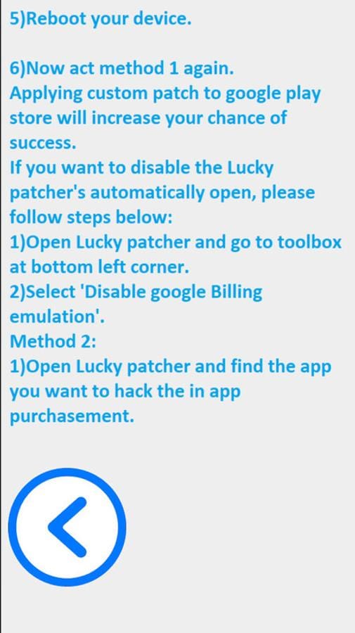 Lucky Patcher Tips screenshot