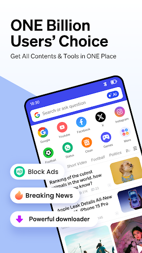 Phoenix Browser screenshot
