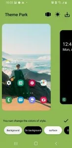 Samsung Theme Park screenshot 2
