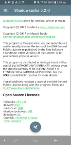 Shadowsocks screenshot 1