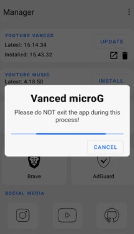 microG Services (GmsCore) screenshot