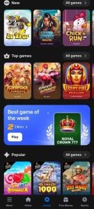 1win screenshot 2