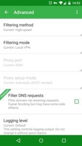 Adguard screenshot 1