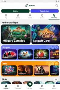 Avabet screenshot 6