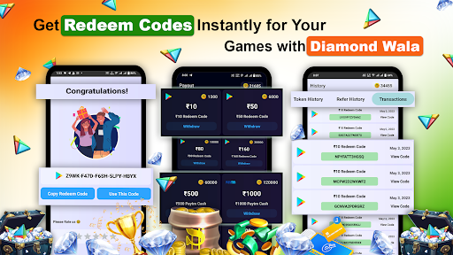 Diamond Wala - Get Redeem Code screenshot 1