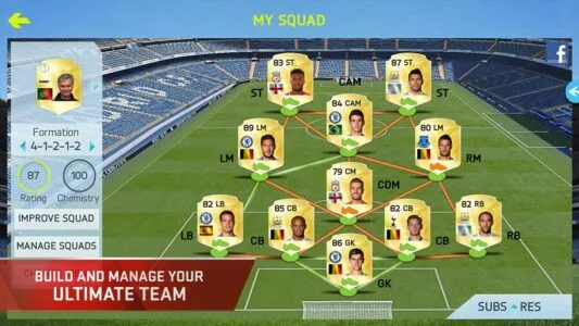 FIFA 15 Ultimate Team screenshot 1